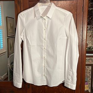 Everlane White Button Down Shirt. Size 6.
